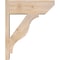 Ekena Millwork Funston Slat Smooth Outlooker, Douglas Fir, 7 1/2"W x 20"D x 24"H OUT08X20X24FST06SDF - alternate 4
